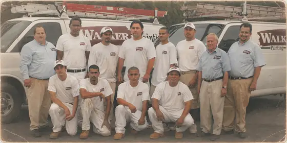 The Walker Painting crew, from the company archives